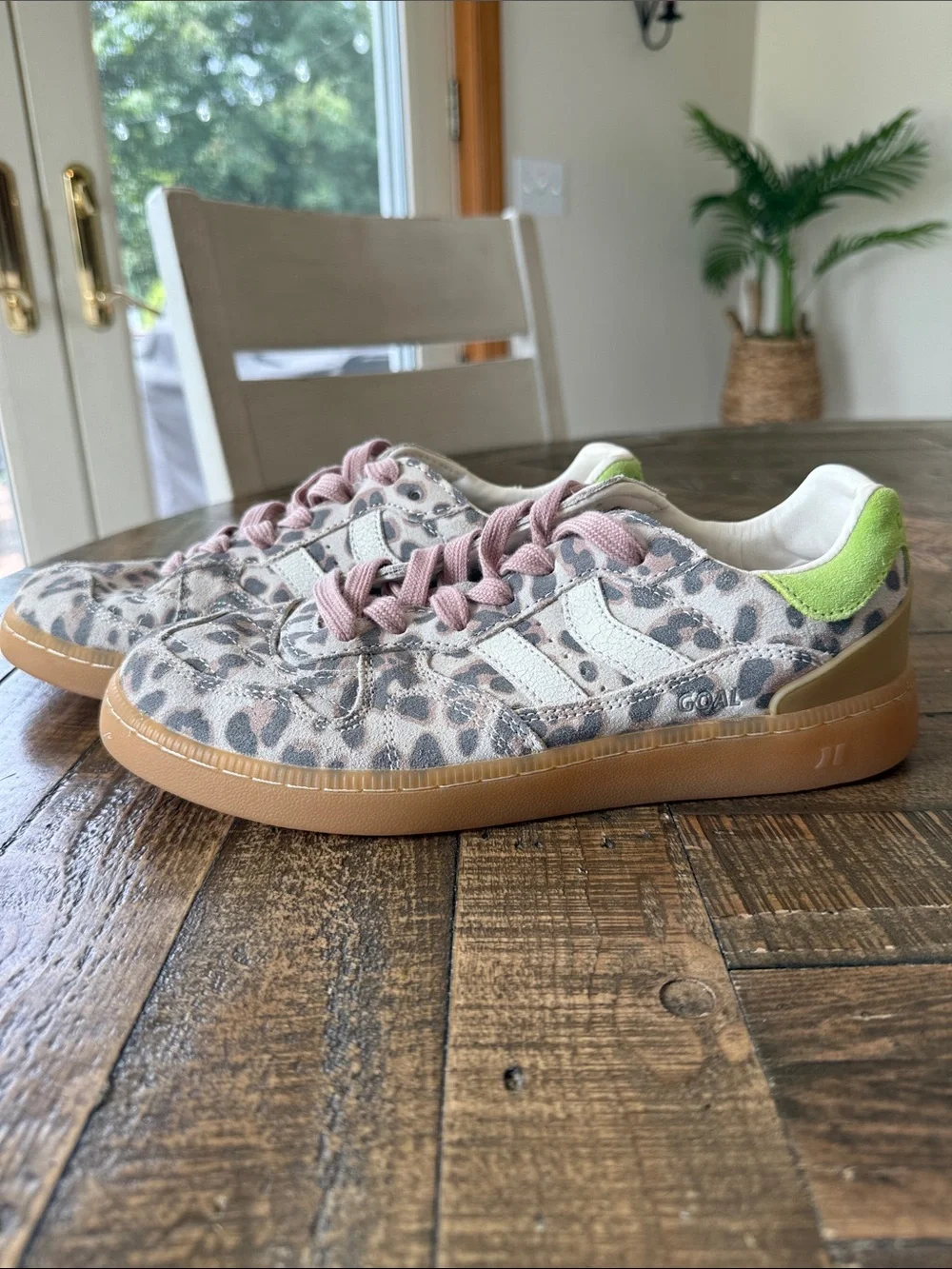 Coolway Goal Leopardo sneakers, sz 8